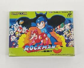 Famicom Software ROCKMAN3 DR. Wiley s End CAPCOM