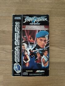 Original Street Fighter The Movie Sega Saturn Manual