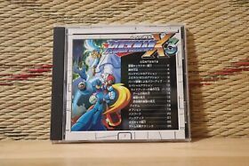Rockman X3 X 3 front page nothing edition Sega Saturn SS Japan VG!