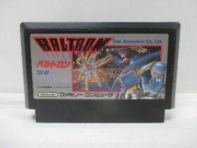 NES -- BALTRON -- Shooter. Famicom, JAPAN Game. Work fully!! 10447