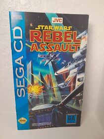 Star Wars: Rebel Assault Sega CD Instruction Manual ONLY