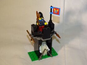 Vintage Lego 1888 Castle Black Knights Guardshack 1992 100% Complete No Book/Box