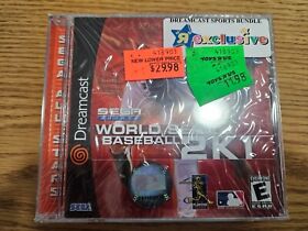 NEW SEALED Sega Dreamcast Sports Bundle NBA 2K1, NFL 2K1, World Series