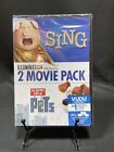 Illumination Presents: Sing 2-Movie Pack (DVD) BRAND NEW
