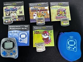 Super Rare Pokémon Mini w/ 4 Games!