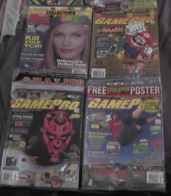 lot of 4 factory sealed magazines gamepro ebay 1999 2000 dreamcast playstation 2