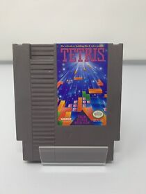 vintage TETRIS official Nintendo video game cartridge NES-IL USA Japan Untested