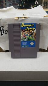 AUTHENTIC BUMP 'N' JUMP NINTENDO NES VIDEO GAME NO BOX OR MANUAL