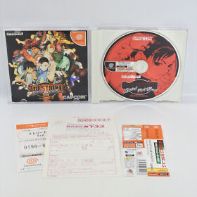 Dreamcast STREET FIGHTER III 3 3rd STRIKE Spine * 2055 Sega dc