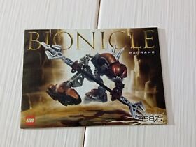 LEGO 8587 BIONICLE, PANRAHK Building Instructions, Instructions, ONLY INSTRUCTION, 