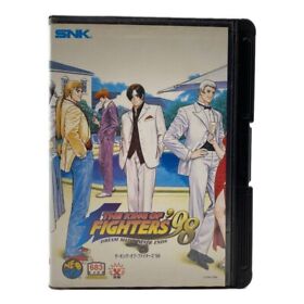 The King Of Fighters 98 NEO GEO AES ROM SNK W/ box manual