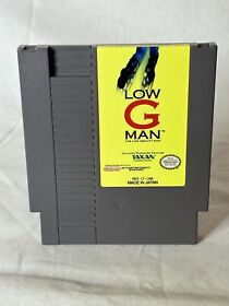 LOW G MAN THE LOW GRAVITY  TAXAN NINTENDO NES 1990