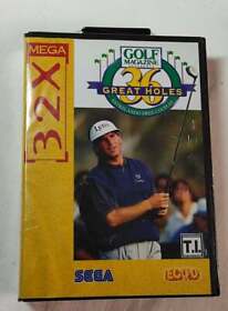 Sega 32X : Golf Magazine 36 Great Holes Tectoy New Selead