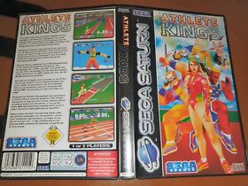 ## Athlete Kings - Version IN Plastic Sleeve - Sega Saturn - Top##