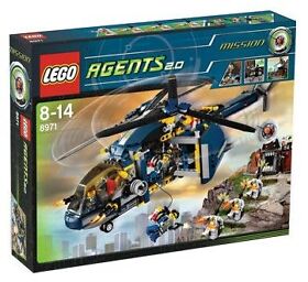 NEW Lego Agents 8971 Aerial Defence Unit New SEALED