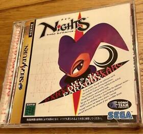 Sega Saturn Nights Japanese Software Game