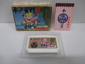NES -- Mito Koumon 2 / Mito Komon 2 -- Box. Famicom, JAPAN Game. 10562