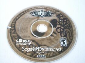 Draconus Cult of the Wyrm (Sega Dreamcast) Disc Only Hack Slash Action RPG Game