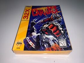 Cosmic Carnage (Sega Genesis 32X, 1994) - Brand New, Factory Sealed!
