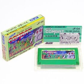 FIELD COMBAT Famicom Nintendo FC Japan Import NES Shooter NTSC-J Complete