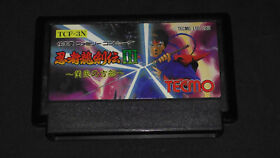 US Seller Cleaned Pins Ninja Ryukenden 3 Nintendo Famicom NES III lll Gaiden
