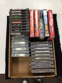 Nintendo NES / SNES / Genesis / N64: - YOU PICK / CHOOSE Game Lot OEM CART ONLY