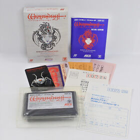 WIZARDRY III 3 MINT Famicom Nintendo 2402 fc