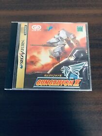 GUNGRIFFON 2 Sega Saturn Japan T-4510G 1998 Game arts SS 