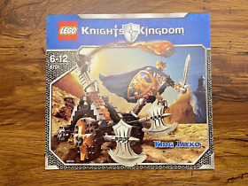 LEGO 8701 King Jayko Knights Kingdoms II Instruction Manual Only
