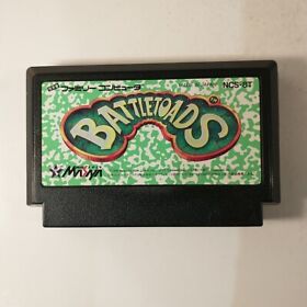 Battletoads (Nintendo Famicom FC NES, 1991) Japan Import