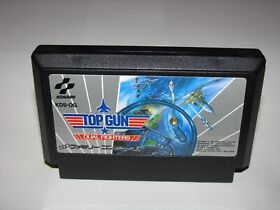 Top Gun Dual Fighters Famicom NES Japan import US Seller