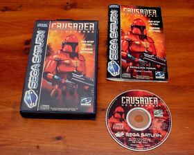 Crusader: No Remorse - Sega Saturn game - complete, VGC - UK PAL