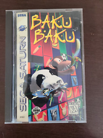 Baku Baku (Sega Saturn, 1996) Tested and Complete