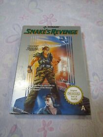 **Totalmente Nuevo de Reedición** Snake's Revenge Metal Gear Solid 2 Nintendo NES PAL A - Sin usar