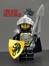 LEGO Dragon Knight King Guard Viking Sword Armor Scale Mail Castle Kingdoms 7952