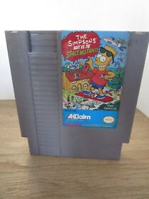 NES The Simpsons Bart vs the Space Mutants Game Original Nintendo System Tested