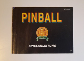 Nintendo NES - Pinball Spielanleitung Anleitung Handbuch