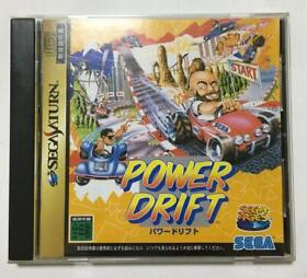 Used POWER DRIFT Sega Saturn Video Game