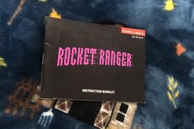 Nintendo NES Video Game Instruction Manual Rocket Ranger