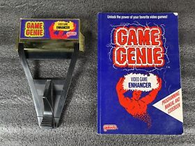 Game Genie NES Video Game Enhancer & Book 1991 Nintendo Entertainment System VTG