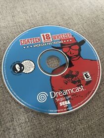 Dreamcast Sega Eighteen Wheeler American Oro Trucker Disk Only