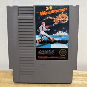 3-D WorldRunner Nintendo Entertainment System, 1987 NES 3D WORLD RUNNER TESTED