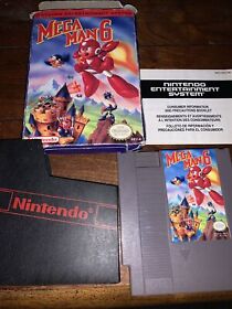 Mega Man 6 (Nintendo Entertainment System, 1994) In Box No Manual NES Authentic