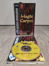 Magic Carpet Sega Saturn Game CiB Complete with Case + Manual (VGC)