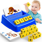 SAITCPRY Learning Toys for Kids Matching Letter Game Educational Toys for 3-8 Ye