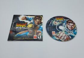 Max Steel: Covert Missions (Sega Dreamcast, 2000) Manual & Disk Only Tested