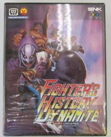 Fighters History Dynamite SNK Neo Geo AES Cassette Software Japan Import