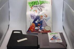 The Bugs Bunny Crazy Castle NINTENDO NES BOX Set IB PROTECTOR TESTED RARE