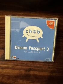 Dream Passport 3 - Sega Dreamcast Japan Import Game