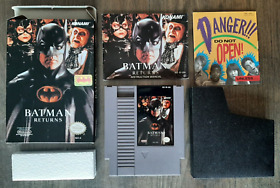 🦇 Batman Returns 🦇 for Nintendo (NES) Complete in box (CIB) AUTHENTIC!!!